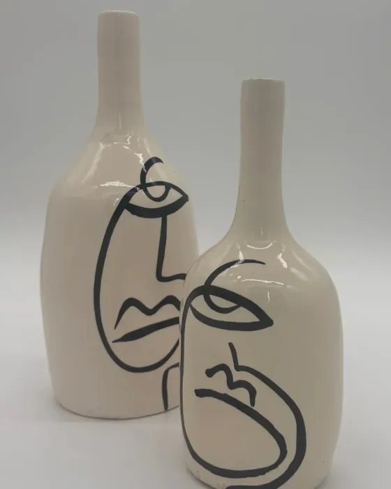 Vase Visage — Le duo