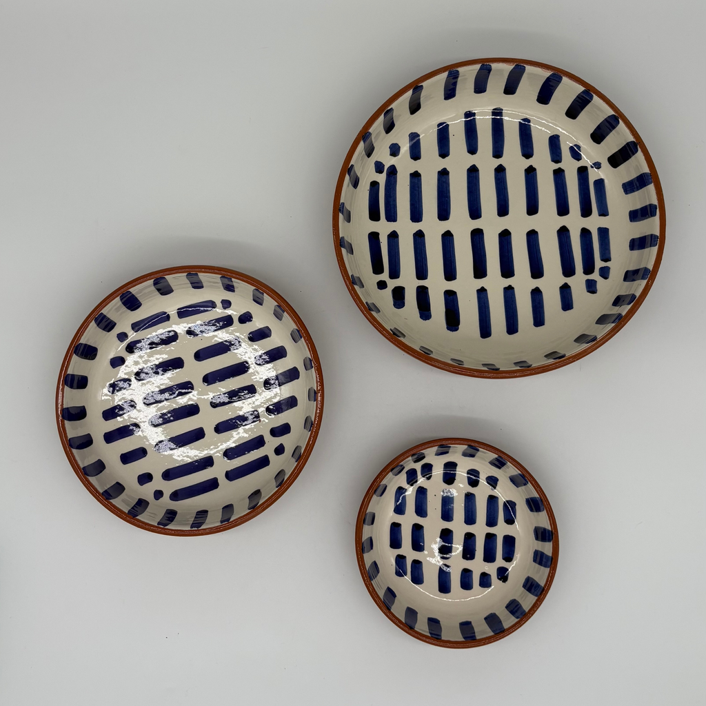 Lot de 3 assiettes creuses
